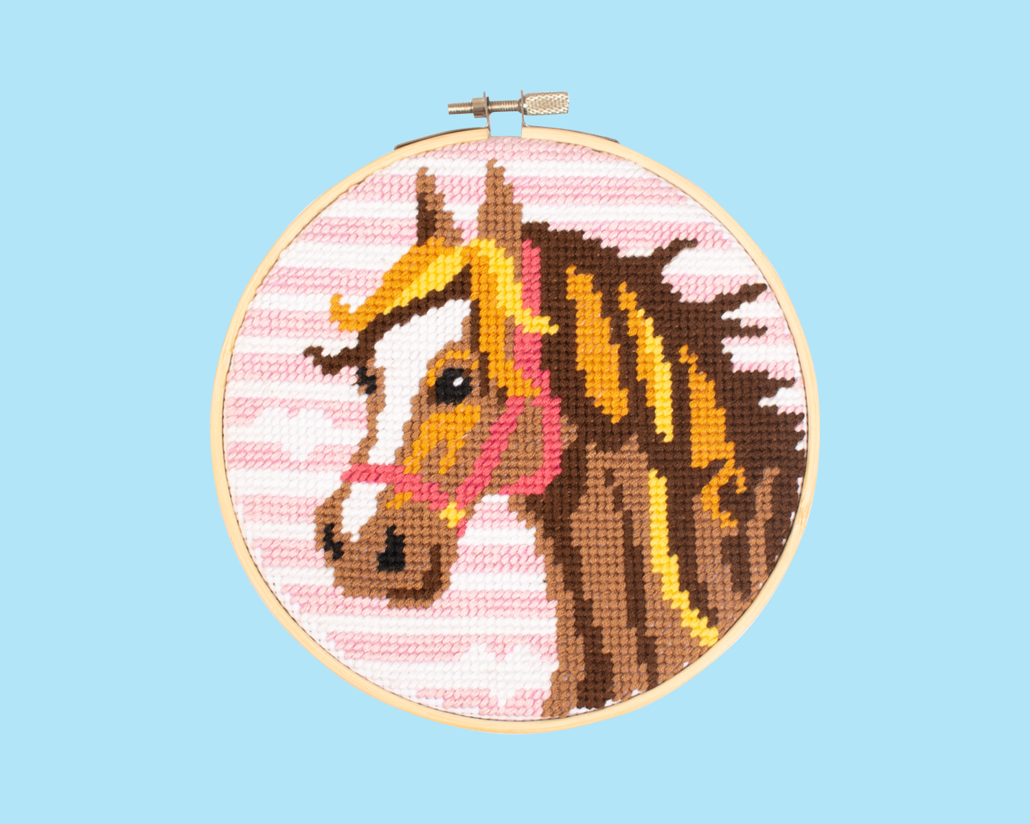 Embroider a horse