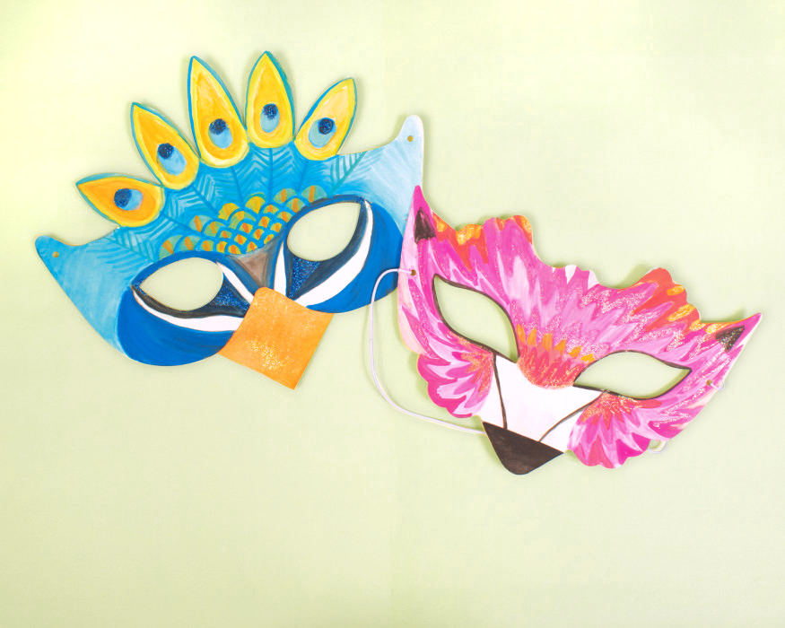 Make a fox mask
